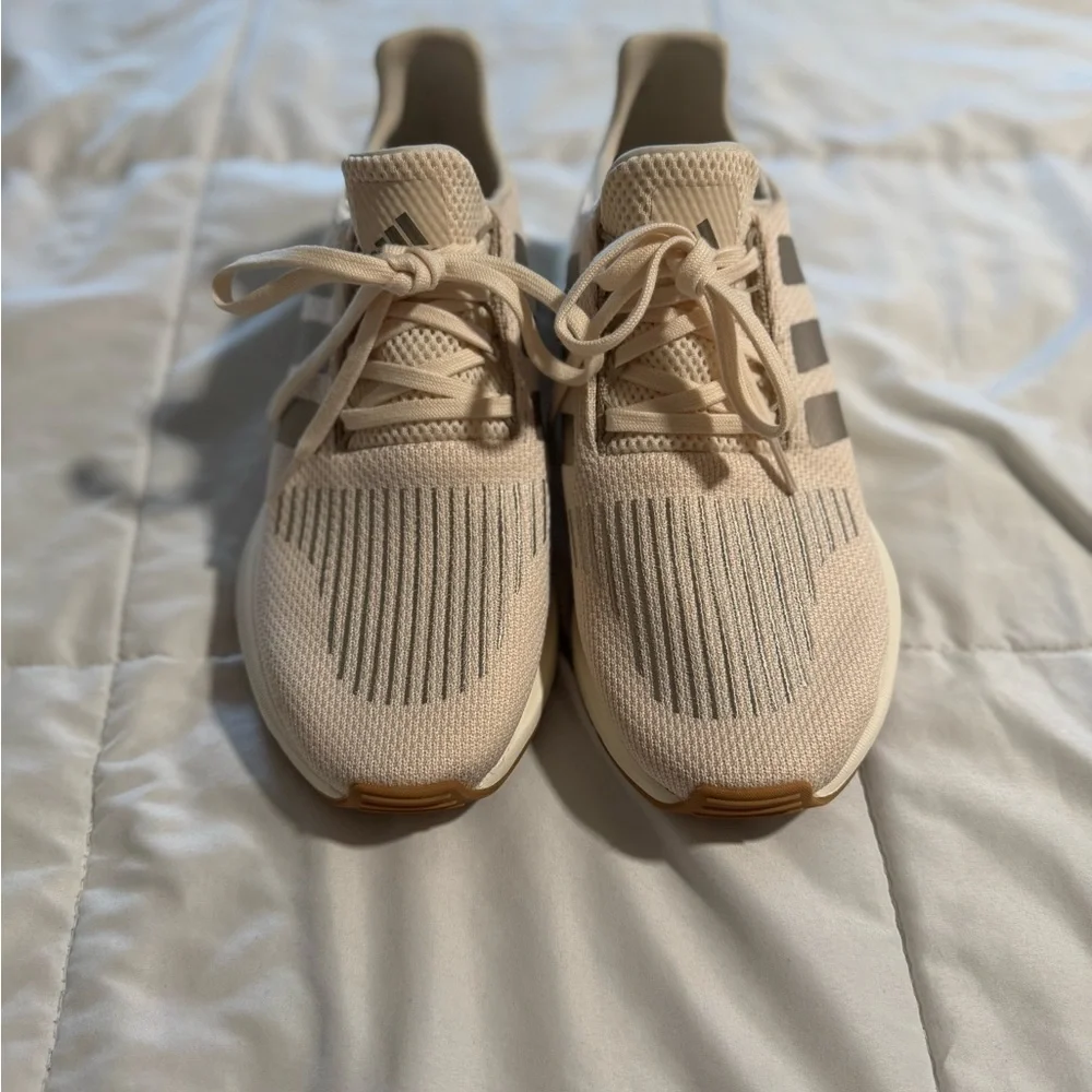 Adidas Beige Running Shoes - Picture 2 of 3